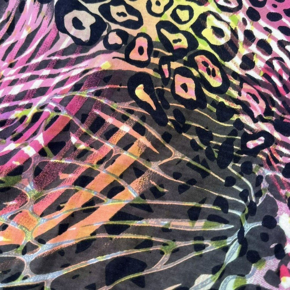 Multicolor Animal Print Women's Top - Picture 3 of 3